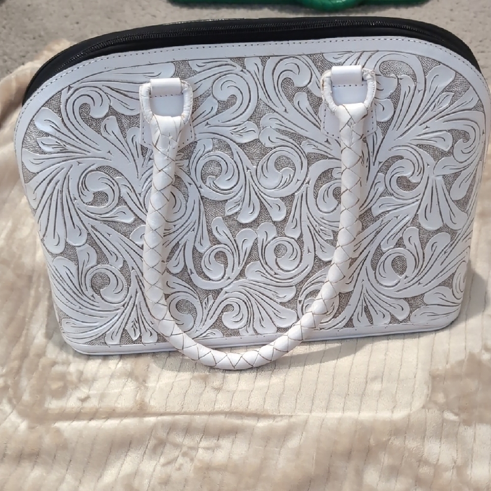 David Luna Hand Tooled Bag